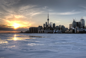 Image showing Toronto Ontario from Polson Pier