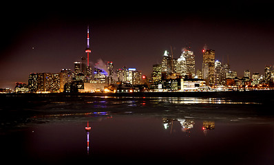 Image showing Night Shot Toronto