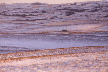 Image showing Prairie Landscape in winter