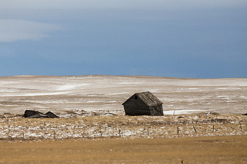 Image showing Prairie Landscape in winter