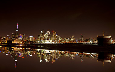 Image showing Night Shot Toronto