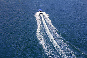 Image showing Motor boat