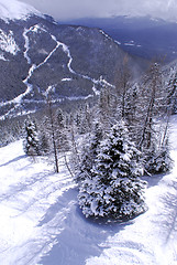 Image showing Winter mountains