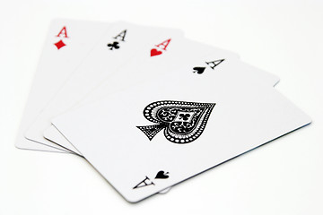 Image showing Four Aces