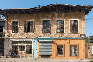 Image showing The one  old house in Albanian city Shkodra