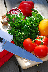 Image showing Fresh vegetables