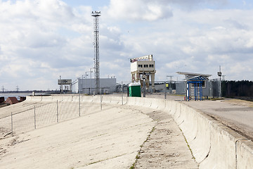 Image showing Dam of hydroelectric power station