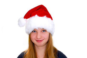 Image showing Chrismas girl