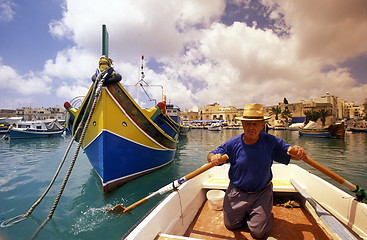 Image showing EUROPE MALTA MARSAXLOKK