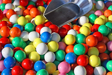 Image showing Colorful bonbons