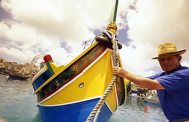 Image showing EUROPE MALTA MARSAXLOKK