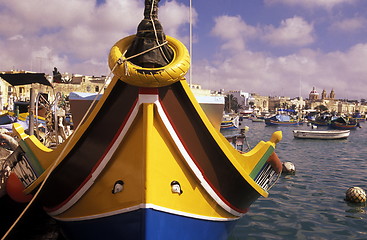 Image showing EUROPE MALTA MARSAXLOKK