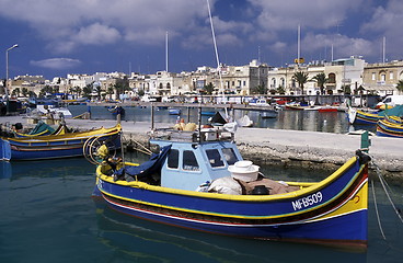 Image showing EUROPE MALTA MARSAXLOKK