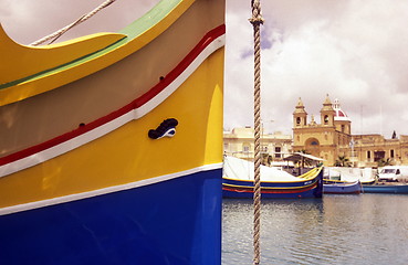 Image showing EUROPE MALTA MARSAXLOKK