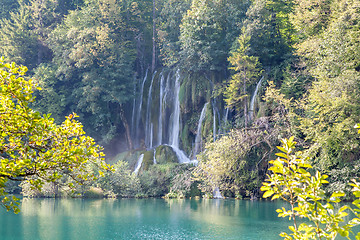 Image showing Plitvice lakes of Croatia 