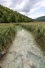 Image showing Plitvice lakes of Croatia 