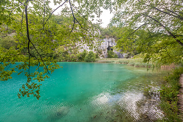 Image showing Plitvice lakes of Croatia 