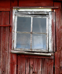 Image showing Barn window