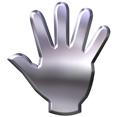 Image showing 3D Silver Hand