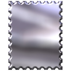Image showing 3D Silver Stamp