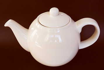 Image showing Retro look Tea pot