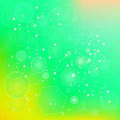 Image showing Abstract Green Background