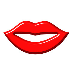 Image showing Hot Lips