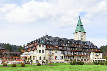 Image showing The 41st forum Summit G7 in prestigious hotel Schloss Elmau