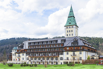 Image showing Summit G8 will be held in summer 2015 at Schloss Elmau