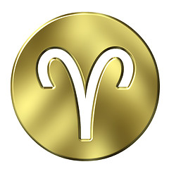 Image showing 3D Golden Aries