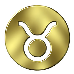 Image showing 3D Golden Taurus