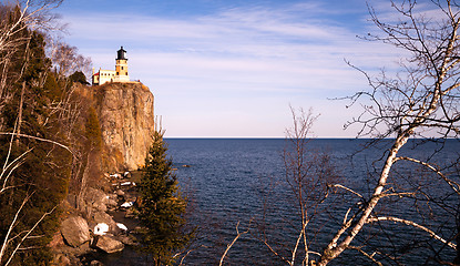 Image showing Split Rock Lighthouse Lake Superior Minnesota United States