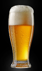 Image showing glass of beer