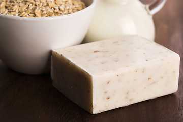 Image showing Oatmeal soap