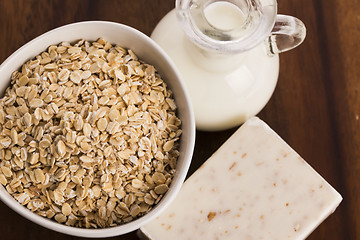 Image showing Oatmeal soap