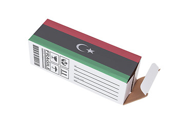 Image showing Concept of export - Product of Libya