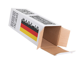 Image showing Concept of export - Product of Germany