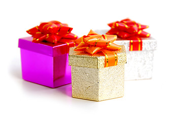 Image showing Gift boxes