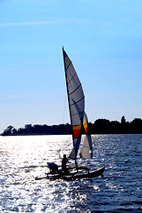 Image showing Sailing boat