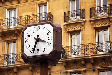 Image showing Clock in Paris