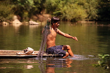 Image showing ASIA SOUTHEASTASIA LAOS KHAMMUAN REGION