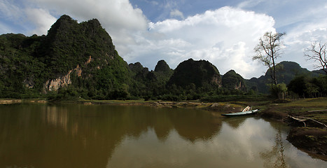 Image showing ASIA SOUTHEASTASIA LAOS KHAMMUAN REGION