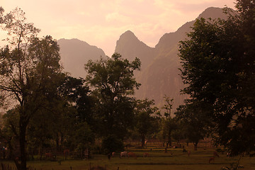 Image showing ASIA SOUTHEASTASIA LAOS KHAMMUAN REGION