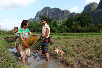 Image showing ASIA SOUTHEASTASIA LAOS KHAMMUAN REGION