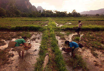 Image showing ASIA SOUTHEASTASIA LAOS KHAMMUAN REGION