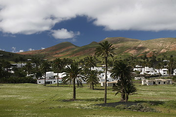 Image showing EUROPE CANARY ISLANDS LANZAROTE