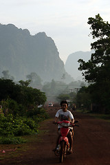 Image showing ASIA SOUTHEASTASIA LAOS KHAMMUAN REGION