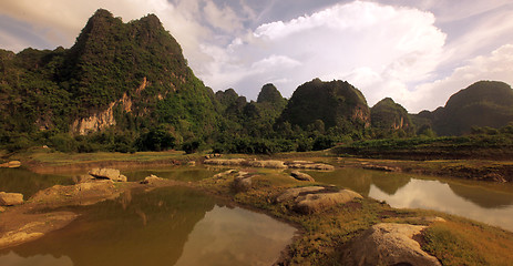 Image showing ASIA SOUTHEASTASIA LAOS KHAMMUAN REGION