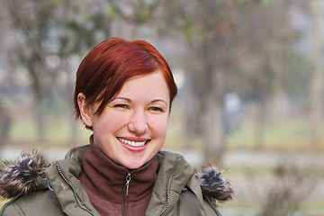 Image showing Redhead girl