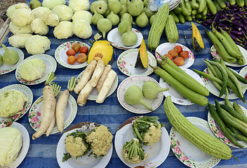 Image showing ASIA THAILAND PHUKET MARKT 